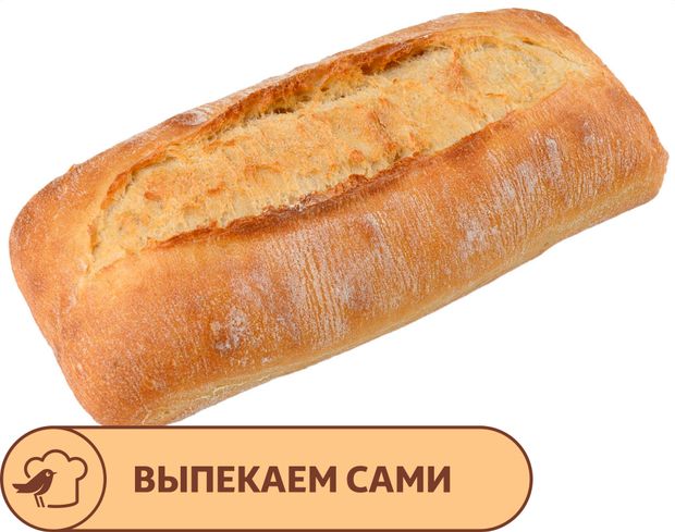 Чиабатта АШАН Рустик 280 г 85₽