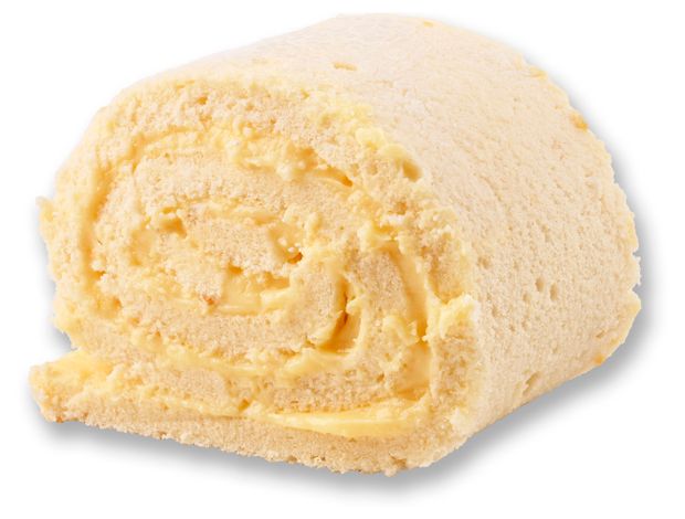 Рулет бисквитный АШАН с ванильным кремом вес 580₽