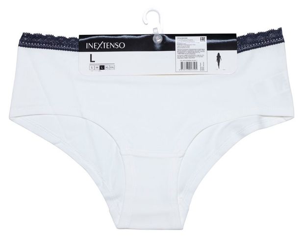 Трусы-кюлоты женские InExtenso белые