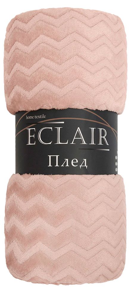 Плед ECLAIR Зигзаг розовый, 150х200 см