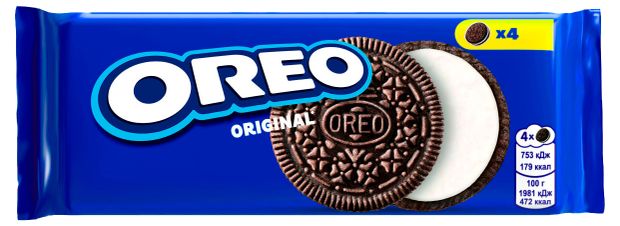 Печенье OREO с какао и начинкой с ванильным вкусом, 38 г