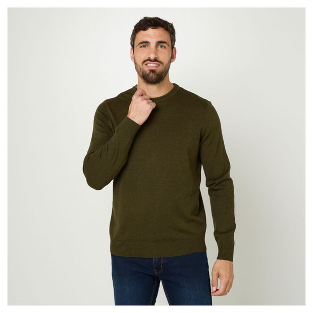 Пуловер мужской InExtenso хаки