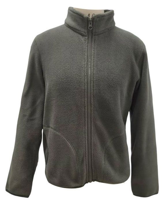 Куртка флисовая для мальчика зеленая