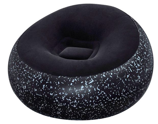 Пуфик надувной BESTWAY Inflate-A-Chair черный 112x112x66 см 1690₽