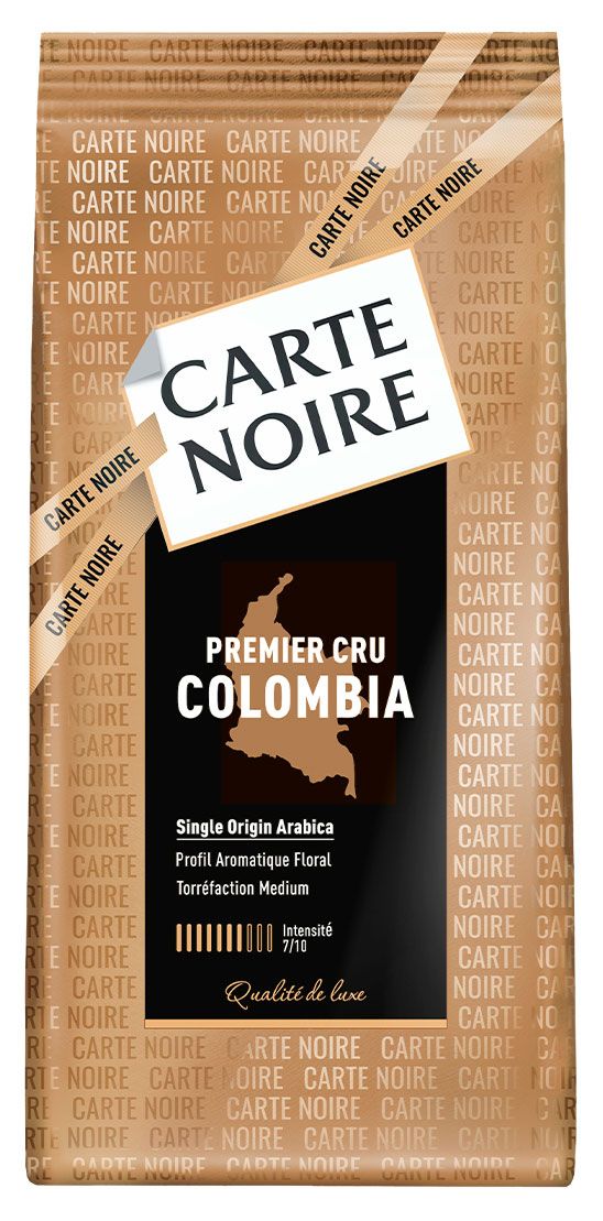 Кофе в зернах Carte Noire Premier Cru Colombia, 800 г