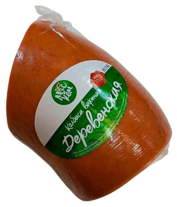 Колбаса вареная Мяском Деревенская, ~ 1,5 кг