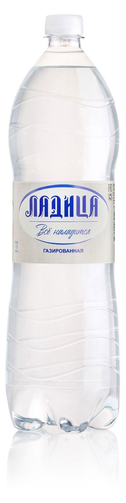Вода питьевая Ладица газированная, 1,5 л