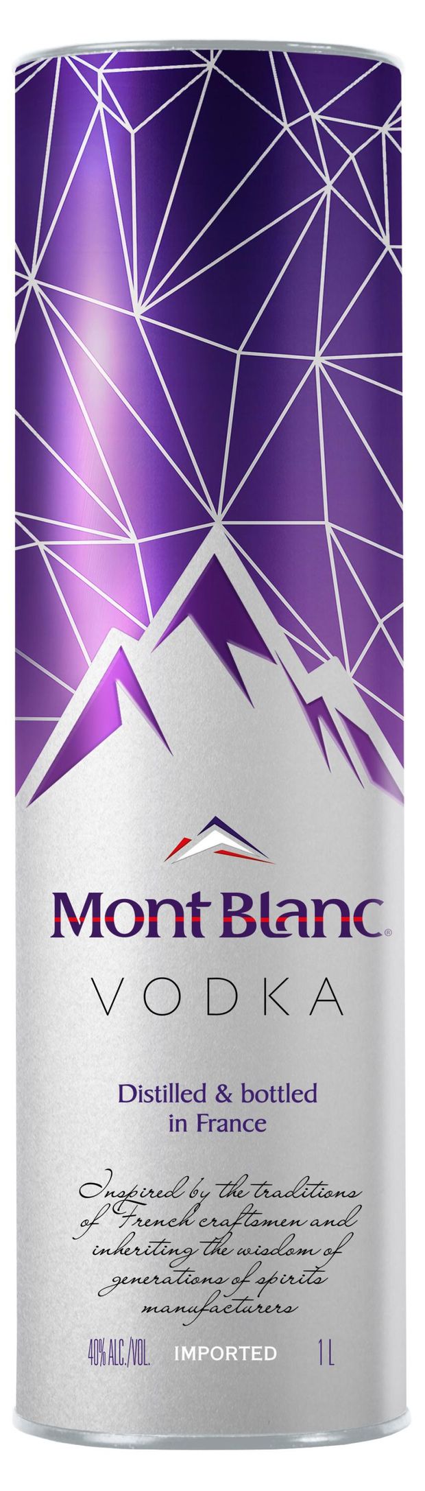 Водка MontBlanc Франция, 1 л