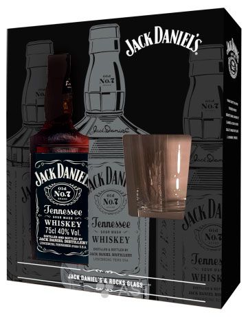 Виски Jack Daniel's США, 0,7 л + стакан 280 мл
