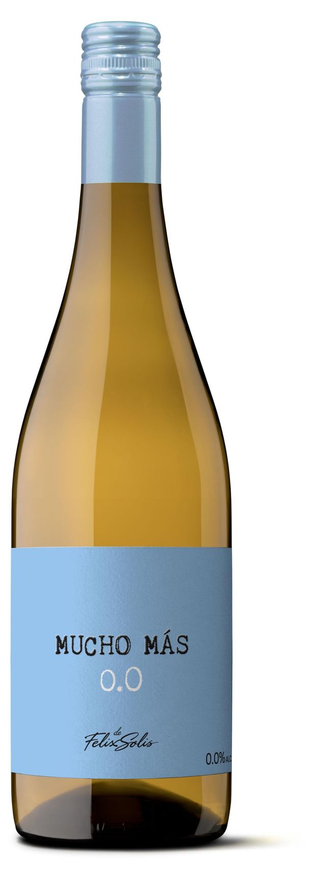 Вино безалкогольное Mucho Mas white alcohol free белое полусухое Испания, 0,75 л