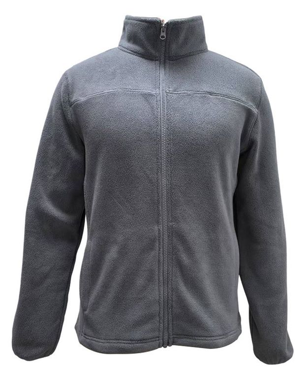 Кардиган мужской флисовый темно-серый