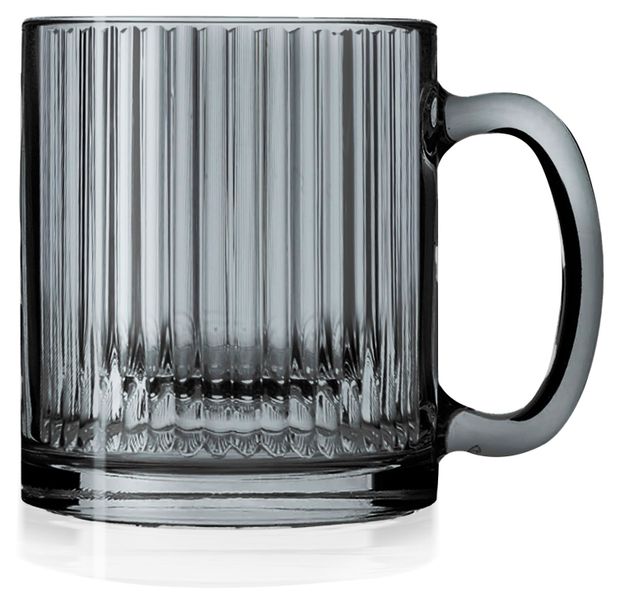 Кружка Actuel Вертикаль графит, 320 мл