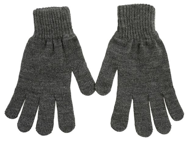 Перчатки мужские Fishka графит, р. 20