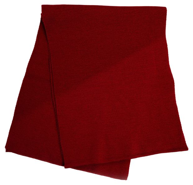 Шарф мужской Fishka бордовый, 30х160 см