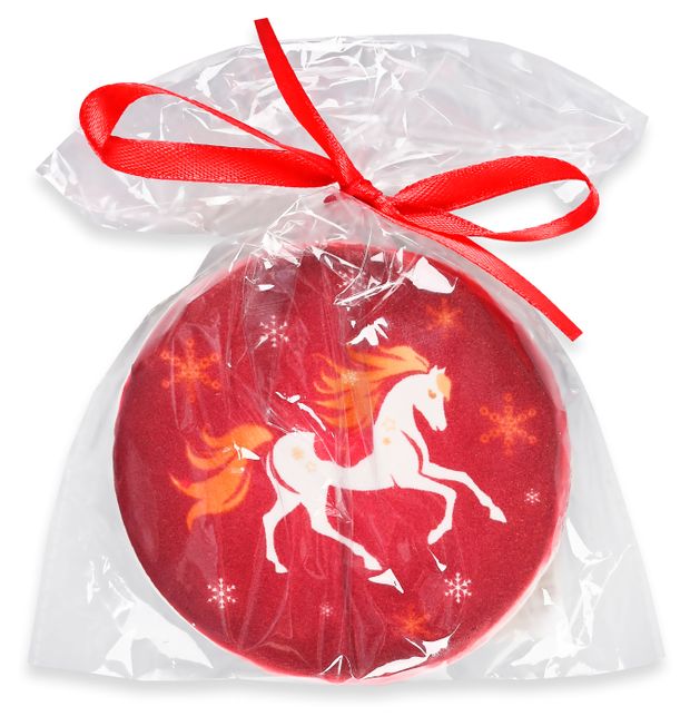 Пряник АШАН Красная птица Имбирный расписной, 70 г