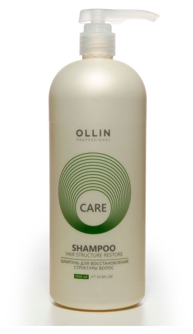 Шампунь для волос Ollin Care восстанавливающий, 1000 мл
