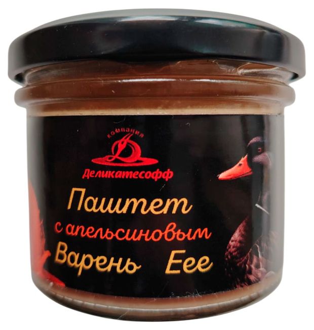 Паштет Деликатесофф Варень Еее с апельсиновым, 100 г