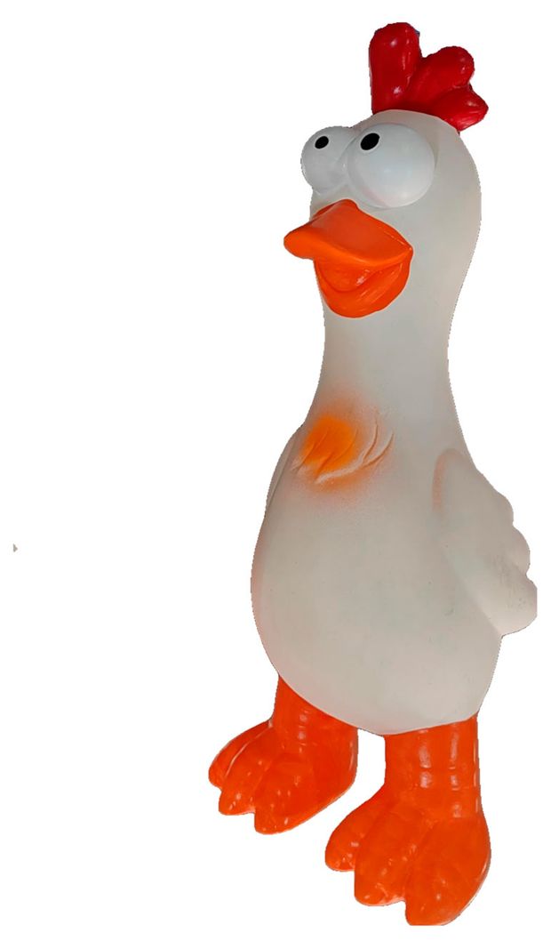 Игрушка для собак Петух, 19 см
