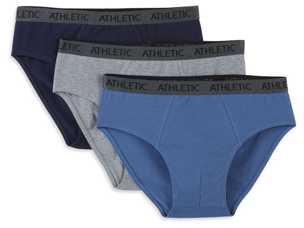 Трусы-слипы мужские InExtenso 3 шт, р S-3XL