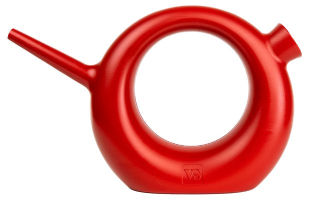 Лейка садовая VipSet ЕВА красная, 1,5 л