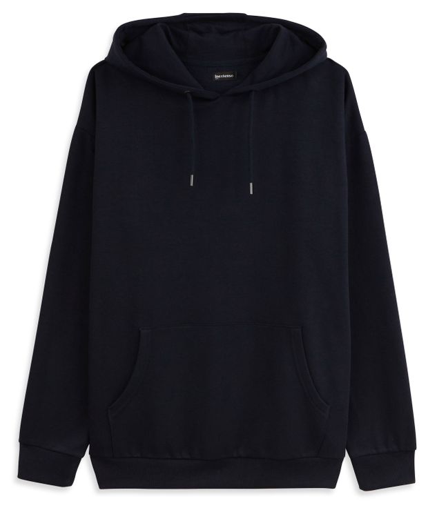 Худи мужское InExtenso черное, р S-3XL