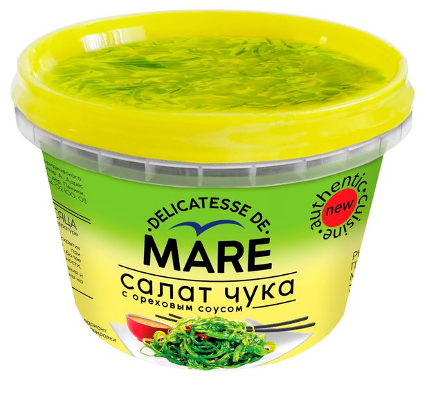 Салат из водорослей Чука Mare с ореховым соусом, 250 г