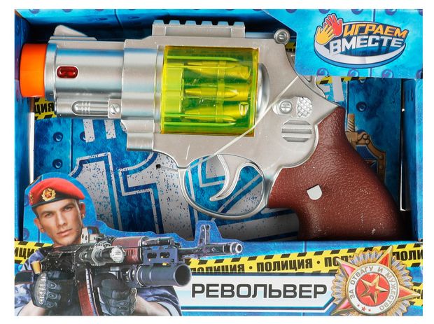 Игрушка Ираем вместе Полиция Револьвер 850₽