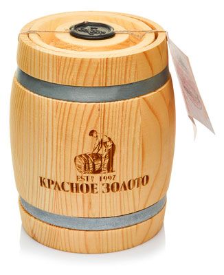 Икра горбуши Красное Золото зернистая, 400 г