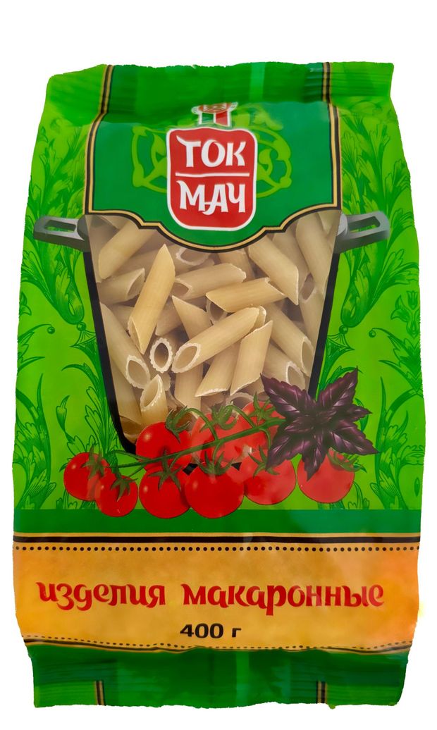 Макаронные изделия Токмач Перья, 400 г