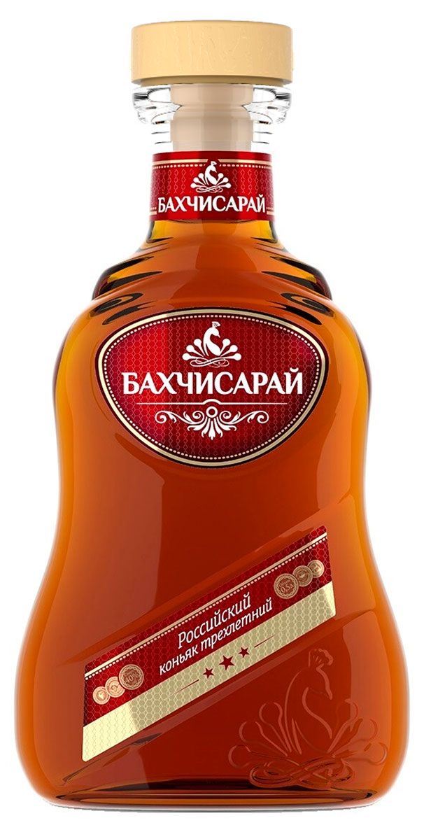 Коньяк Валерий Захарьин Бахчисарай Трехлетний Россия, 0,5 л