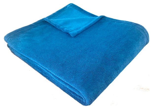 Плед флисовый Actuel синий, 125х151 см