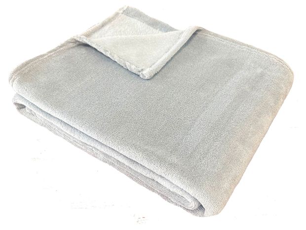 Плед флисовый Actuel серый, 180х220 см