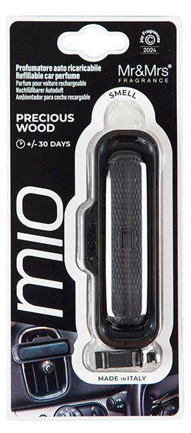 Ароматизатор для автомобиля Mr amp Mrs Fragrance черный Благородная древесина Mio 1 шт 710₽