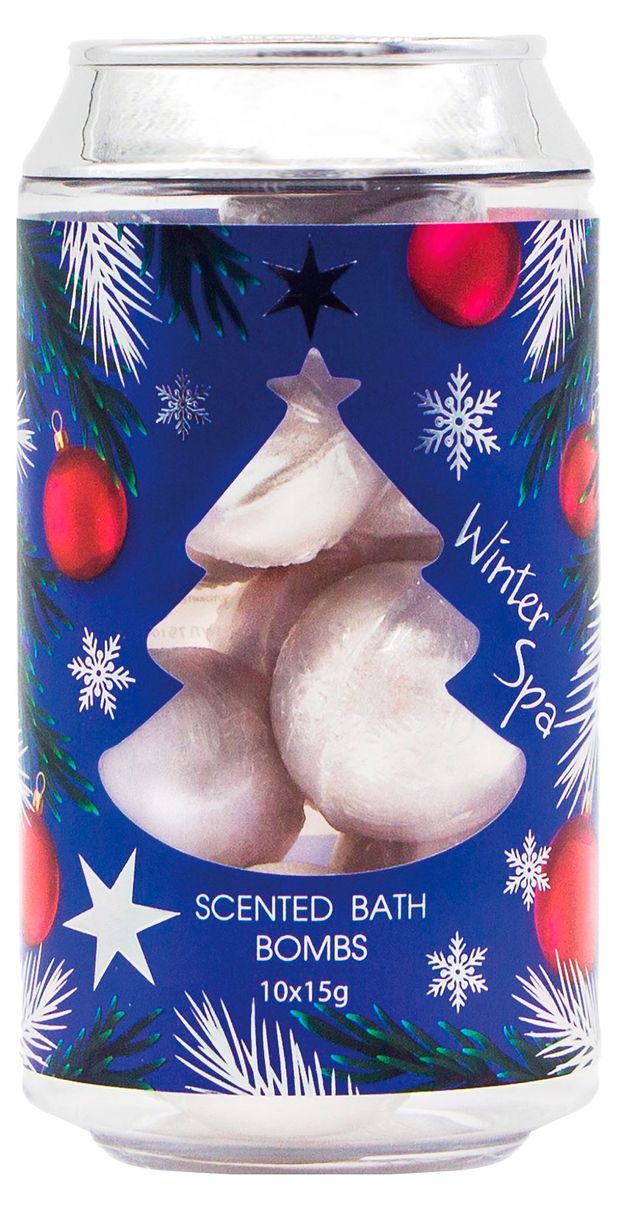 Набор подарочный Beauterica 67, Шипучая соль 10х15 г в ассортименте