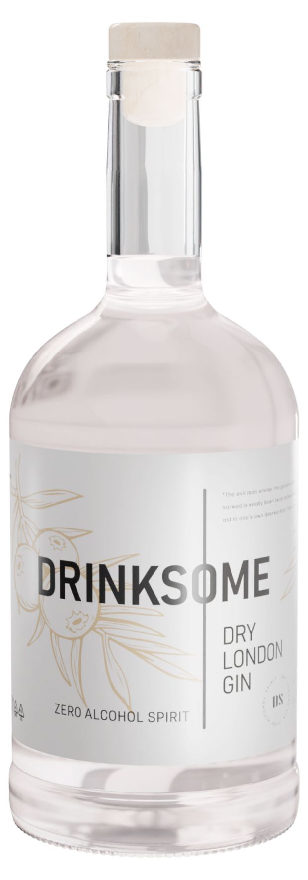 Джин безалкогольный Drinksome Dry London Gin Россия, 0,7 л