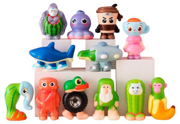 Игрушка-антистресс 1TOY Сквиш 1 шт в ассортименте 220₽