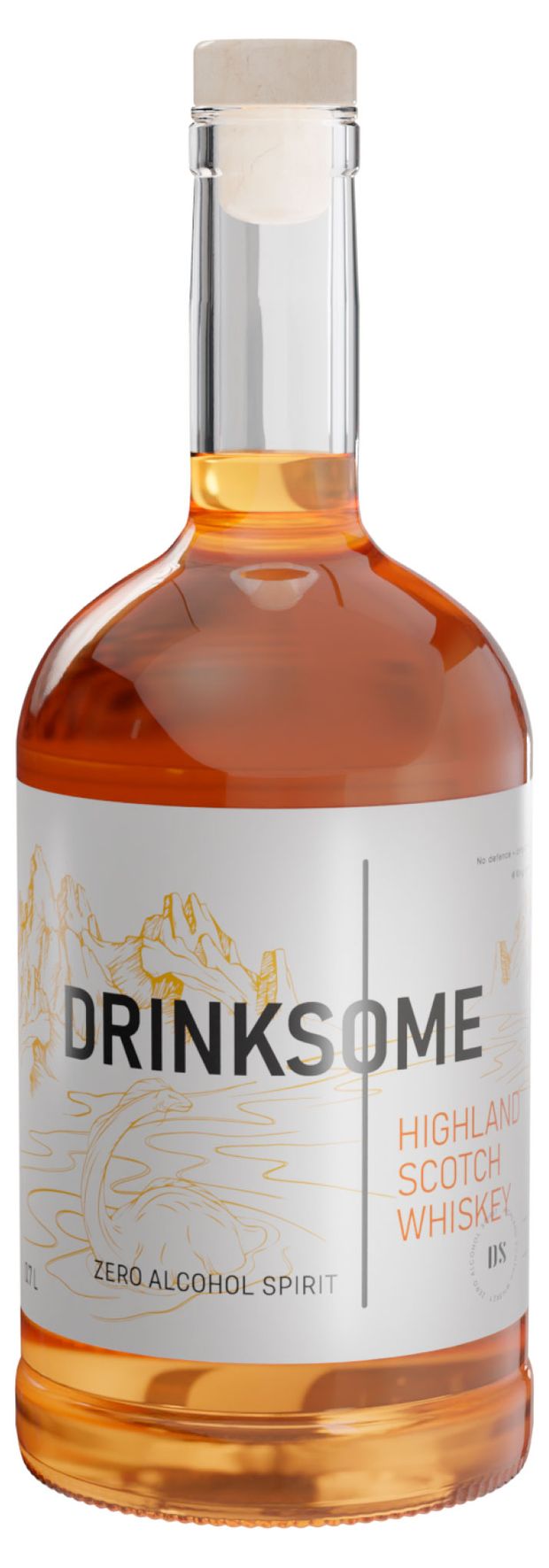 Виски безалкогольный Drinksome Highland Scotch Россия, 0,7 л
