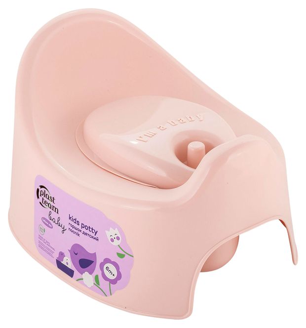 Горшок детский Lalababy с крышкой, 1 шт в ассортименте