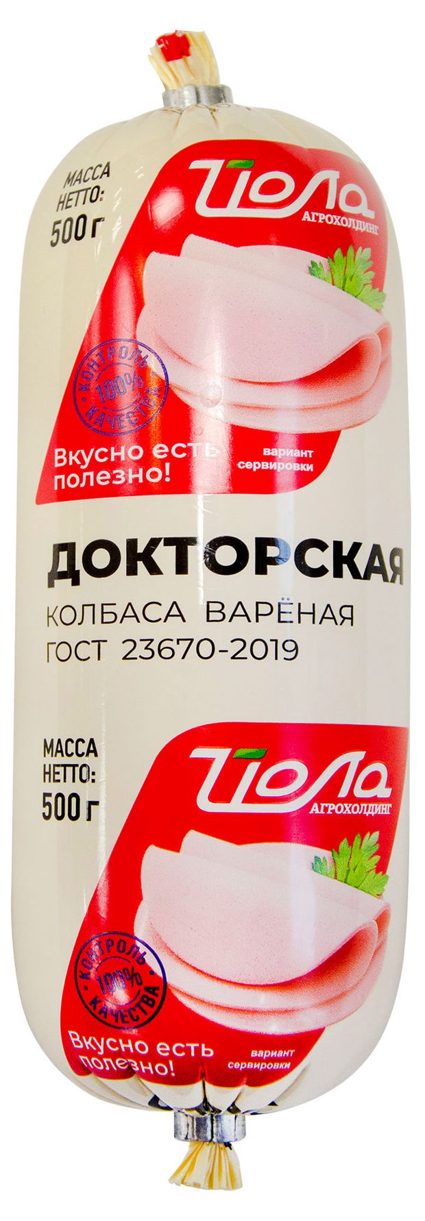 Колбаса вареная Йола Докторская ГОСТ, 500 г