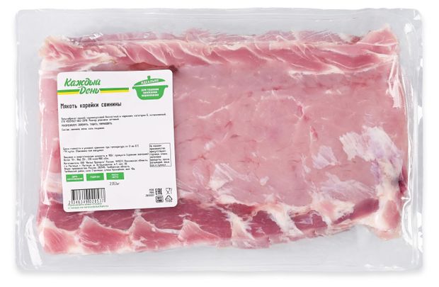 Мякоть корейки свинины Каждый день охлажденная 1 упаковка 23 кг 399₽