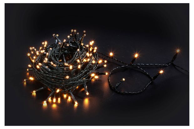 фото Гирлянда электрическая actuel 180 led теплый белый, 11,5 м
