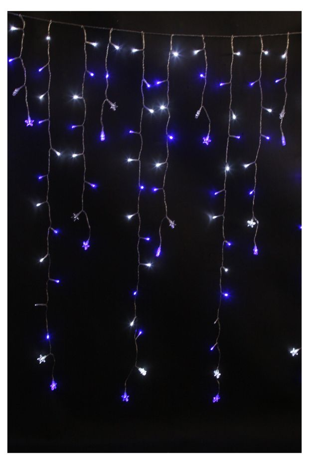 фото Гирлянда электрическая actuel бахрома 144 led, 1,5х1,35 м