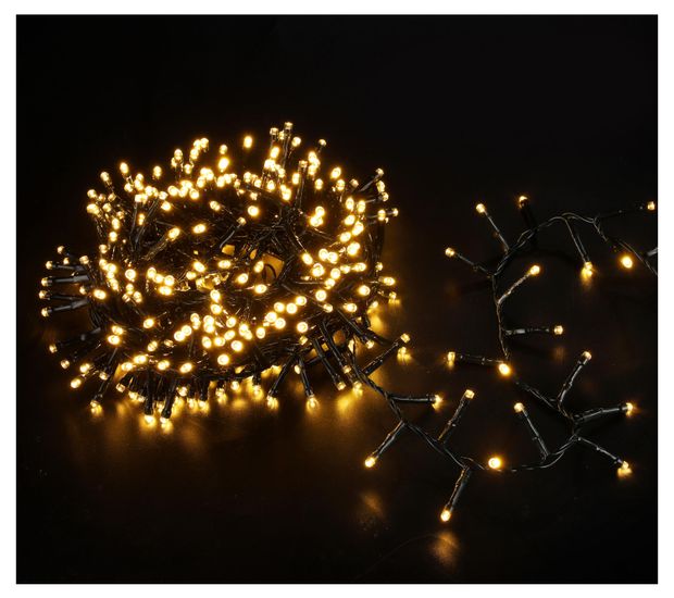 Гирлянда электрическая Actuel 400 LED теплый белый, 7,9 м