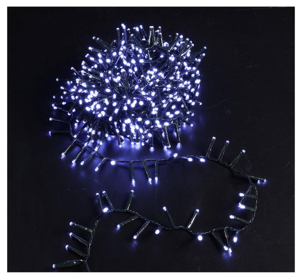 Гирлянда электрическая Actuel 800 LED холодный белый, 15,9 м