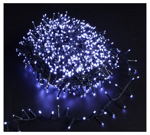 Гирлянда электрическая Actuel 1 500 LED холодный белый, 29,9 м