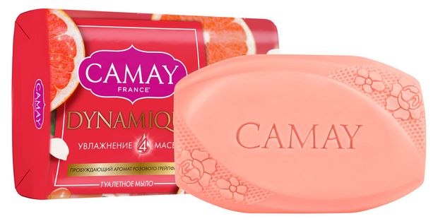 Мыло туалетное Camay грейпфрут, 85 г