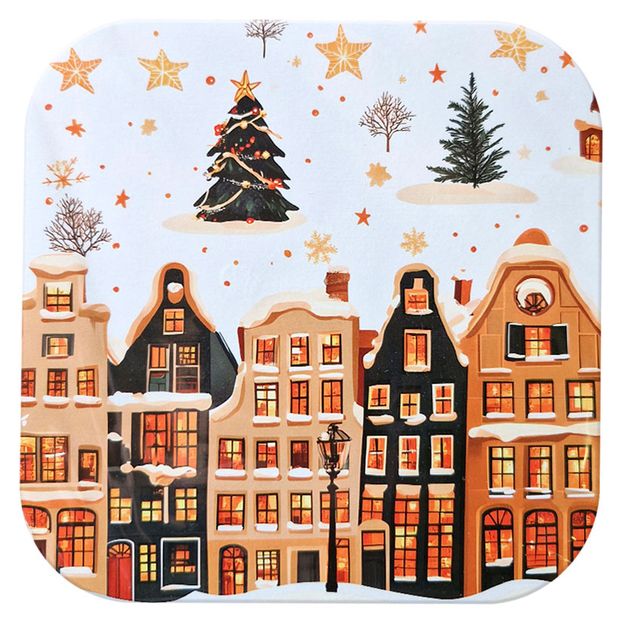 Подставка под горячее деревянная Амстердам, 18 см