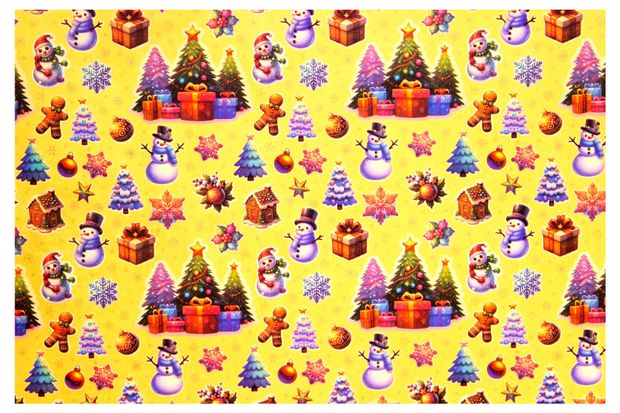 Бумага упаковочная для подарков ArteNuevo крафт, 70 см х 1 м