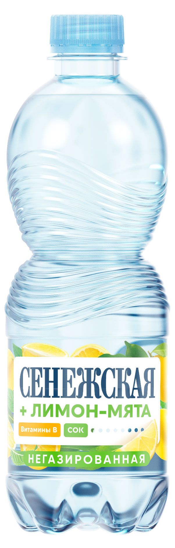 Вода питьевая Сенежская лимон-мята негазированная, 500 мл