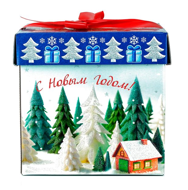 Подарок новогодний сладкий Мосупак Новогодний лес, 1,475 кг